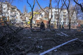 Consequences of a missile attack on Zaporozhye
