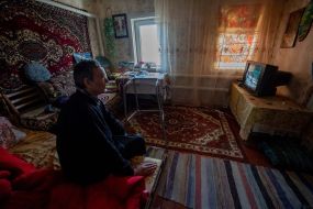 Valery Pogorelov is at his home