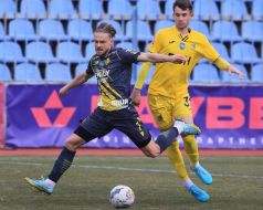 Игровой момент матча