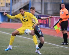 Игровой момент матча