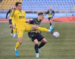 Игровой момент матча