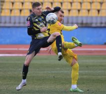 Игровой момент матча