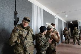 Foreign instructors train the Ukrainian military