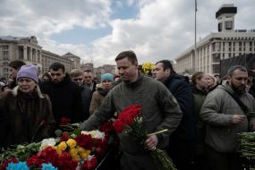 Farewell ceremony for four soldiers who died in the Bryansk region