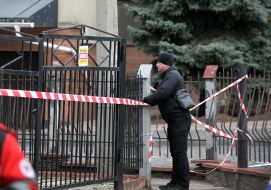 The consequences of the fall of fragments of Russian missiles in the Svyatoshino district of Kyiv