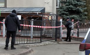 The consequences of the fall of fragments of Russian missiles in the Svyatoshino district of Kyiv