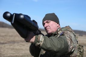 Demonstration of tests of modern ANTI-DRON systems and tactical UAV interference stations