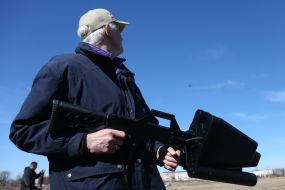Demonstration of tests of modern ANTI-DRON systems and tactical UAV interference stations