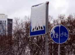 Снег в Киеве