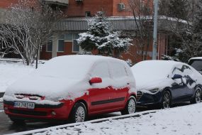 Snow in Kyiv