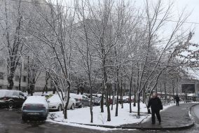 Snow in Kyiv