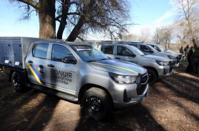 Presentation of cars for the transportation of service dogs