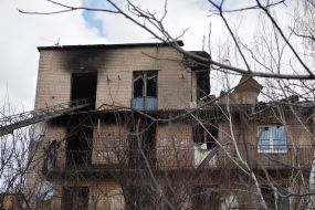 Consequences of the kamikaze drone attack in Rzhyshchіv