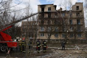 Consequences of the kamikaze drone attack in Rzhyshchіv