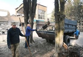 Consequences of the kamikaze drone attack in Rzhyshchіv