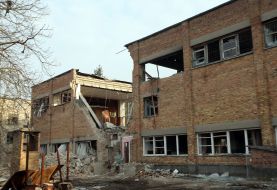 Consequences of the kamikaze drone attack in Rzhyshchіv
