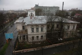 View from the roof of the Kherson Art Museum on the city