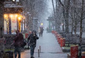 Snow in Kyiv