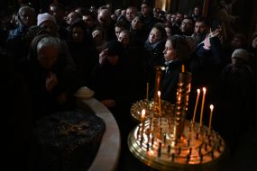 The last service of the UOC MP in the Kyiv-Pechersk Lavra