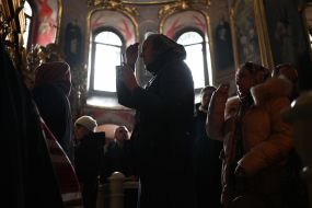 The last service of the UOC MP in the Kyiv-Pechersk Lavra