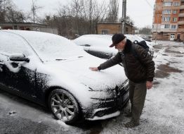 Snow in Kyiv