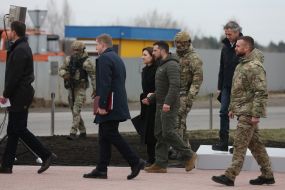 Volodymyr Zelenskyi, Maya Sandu, Robert Golob