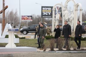 President of Ukraine and heads of foreign states