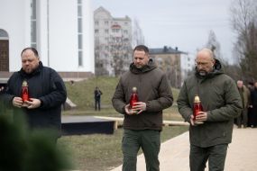 Ruslan Stefanchuk, Denys Shmygal, Andriy Yermak