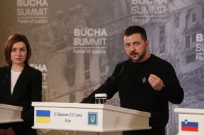 Volodymyr Zelenskyi, Maya Sandu