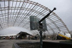 Military training of mobile air defense fire groups