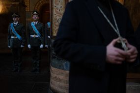 Graduation of military chaplains in Sophia of Kyiv