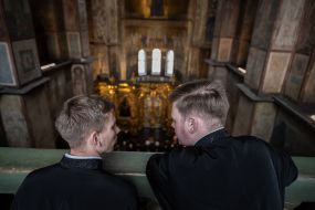 Graduation of military chaplains in Sophia of Kyiv