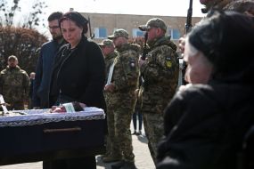 Farewell ceremony for Kostyantyn Starovytskyi