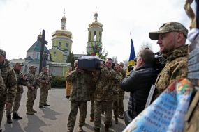 Farewell ceremony for Kostyantyn Starovytskyi