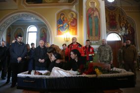 Farewell ceremony for Kostyantyn Starovytskyi