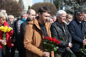 Farewell ceremony for Kostyantyn Starovytskyi