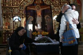 Farewell ceremony for Kostyantyn Starovytskyi