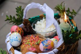 Consecration of Easter baskets