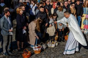 Освящение пасхальных корзин