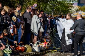 Освящение пасхальных корзин