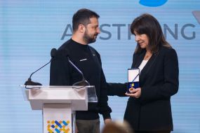 Vladimir Zelensky, Anne Hidalgo