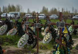 Центральное кладбище в Буче