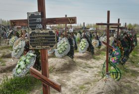 Центральное кладбище в Буче