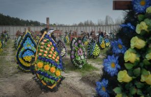 Центральное кладбище в Буче