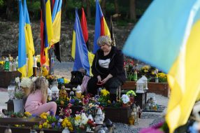 Memorial Day on the Field of Mars at the Lychakiv Cemetery