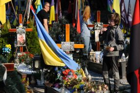 Memorial Day on the Field of Mars at the Lychakiv Cemetery