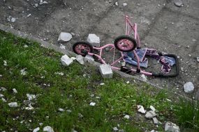Consequences of rocket fire in the city of Ukrainka