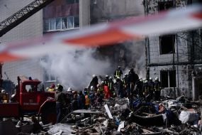 Consequences of rocket fire in Uman