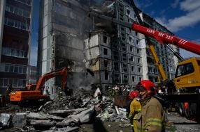 Consequences of rocket fire in Uman