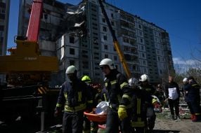 Consequences of rocket fire in Uman